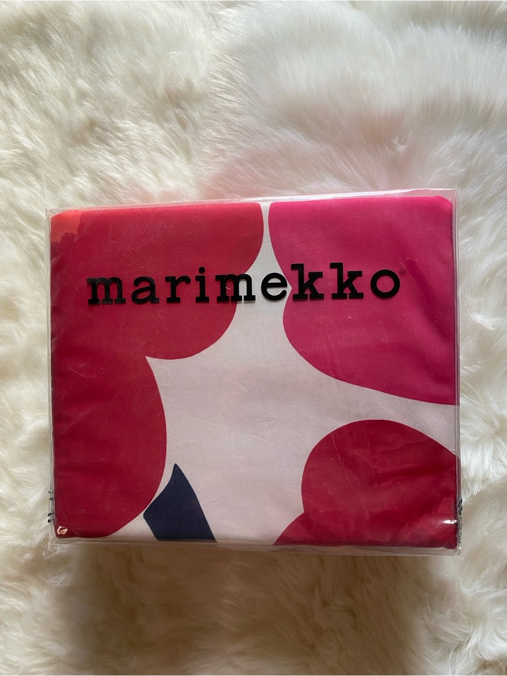 🌺NWT🌺 Marimekko Unikko Duvet cover set, Size King - Picture 8 of 11